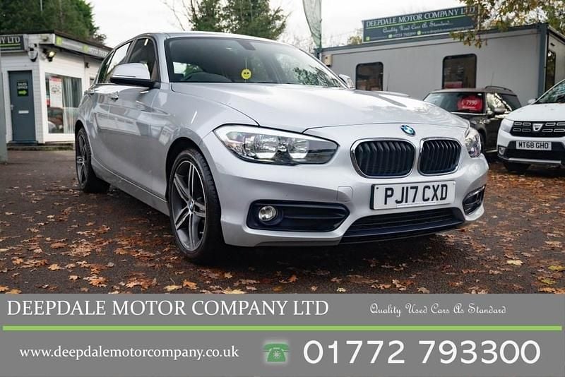 Silver Used 2017 BMW 118 Sport Line Hatchback | £7,990 (Good price) - Image 1/4