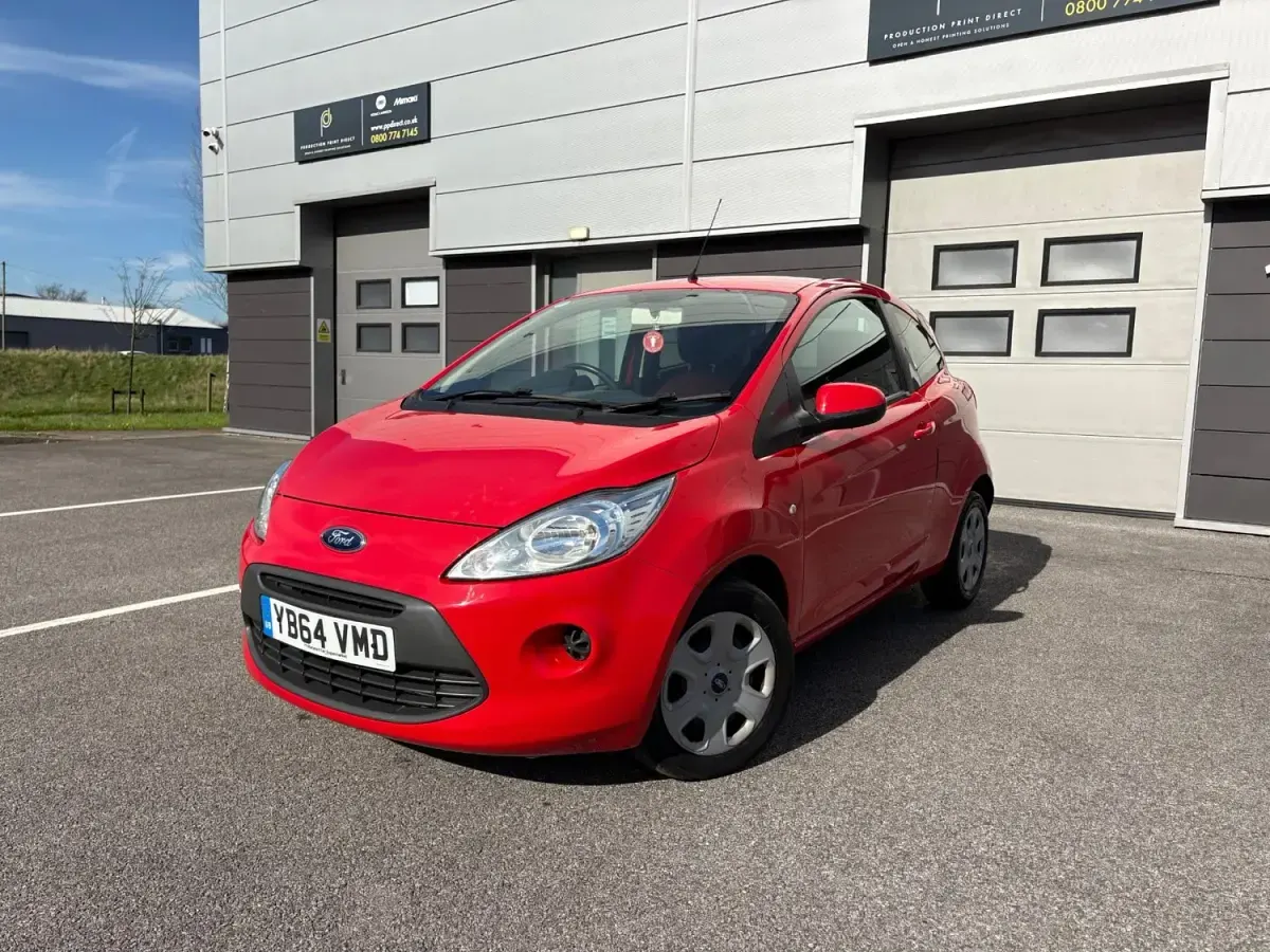 Używany Ford Ka 69 KM (50 kW) 2014 Czerwony Hatchback