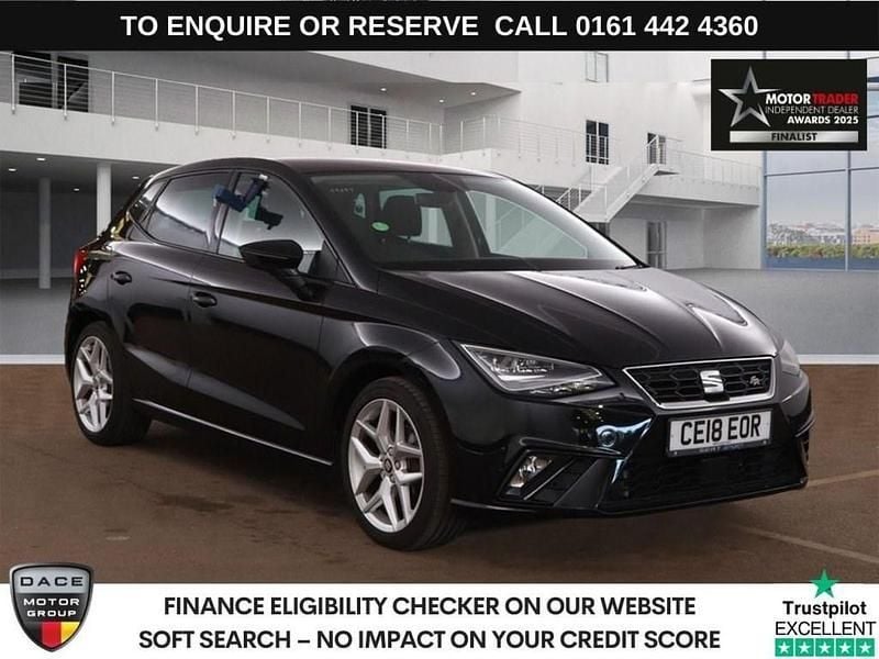 Black Used 2018 Seat Ibiza FR Hatchback | £9,249 (Fair price) - Image 1/4