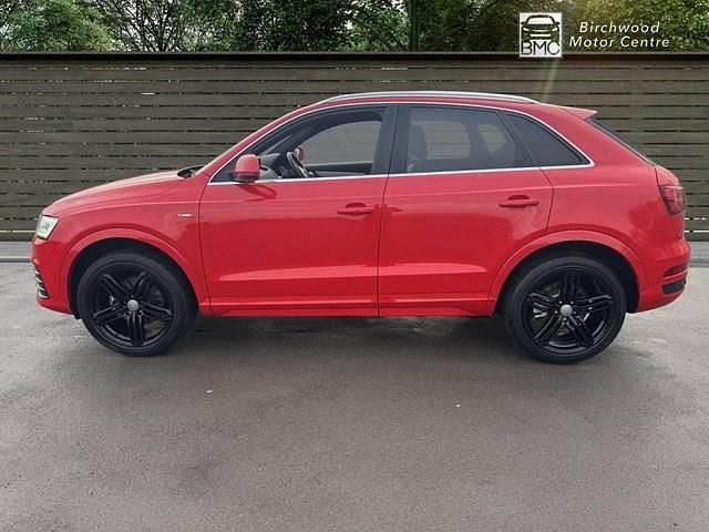 Second-hand Audi Q3 S-line plus 150 CP (110 kW) 2016 Roșu SUV