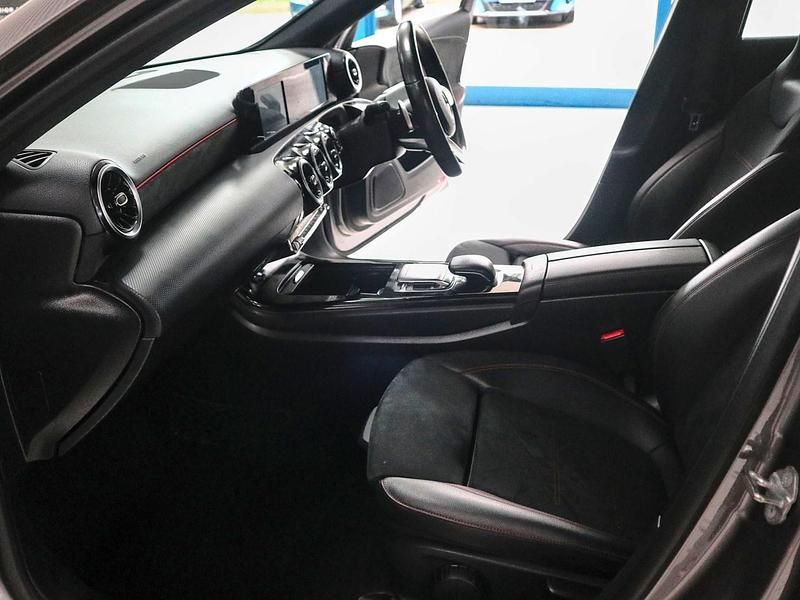 Used Mercedes A200 AMG line 163 HP (119 kW) 2019 Mountain grey Hatchback