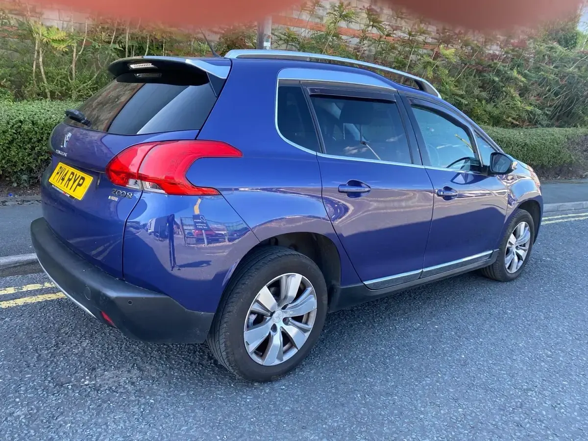 Used Peugeot 2008 Allure 92 HP (67 kW) 2014 Blue SUV