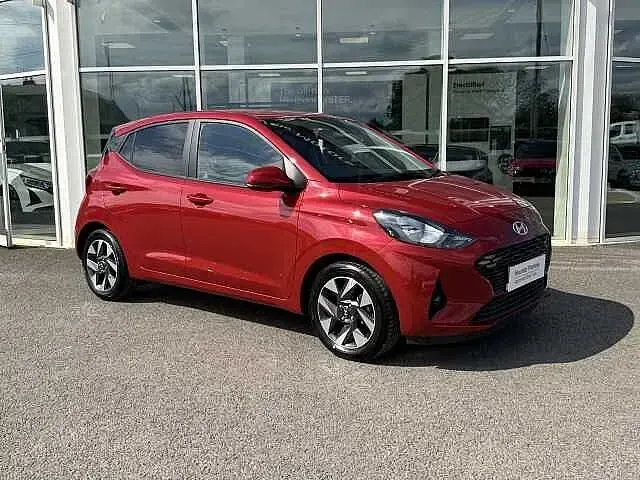 New Hyundai i10 Advanced 2026 Red Hatchback