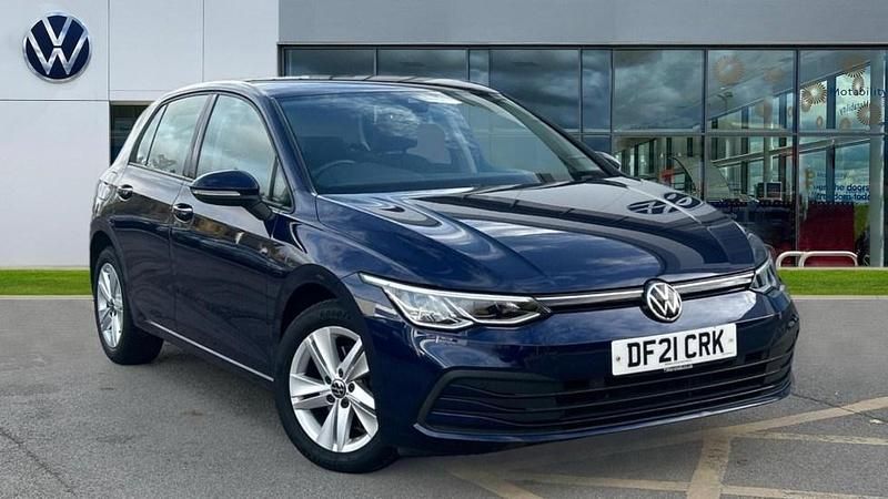 Blue Used 2021 VW Golf VIII Life Hatchback | £15,980 (Fair price) - Image 1/4