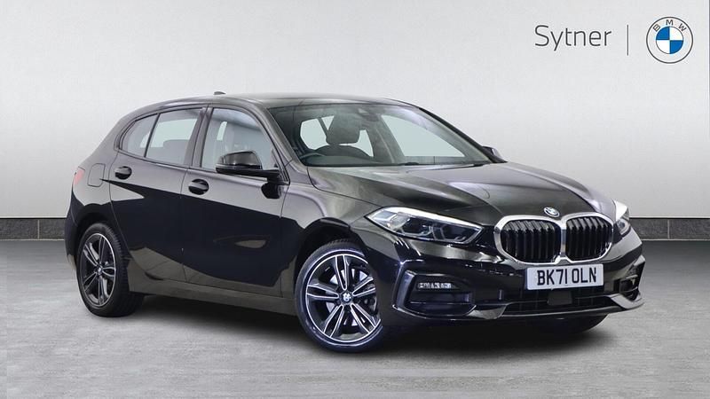 Black Used 2021 BMW 118 Sport Line Hatchback | £19,000 (Fair price) - Image 1/4