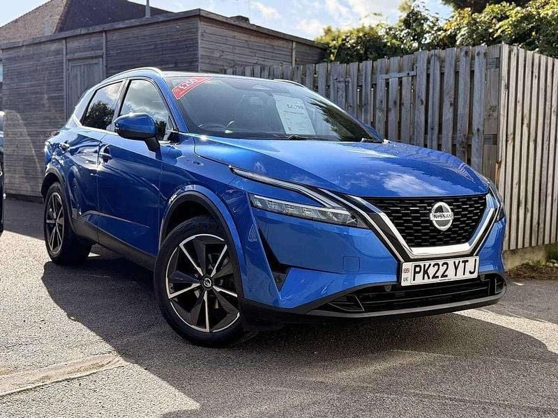 Blue Used 2022 Nissan Qashqai Tekna SUV | £20,599 (Fair price) - Image 1/4