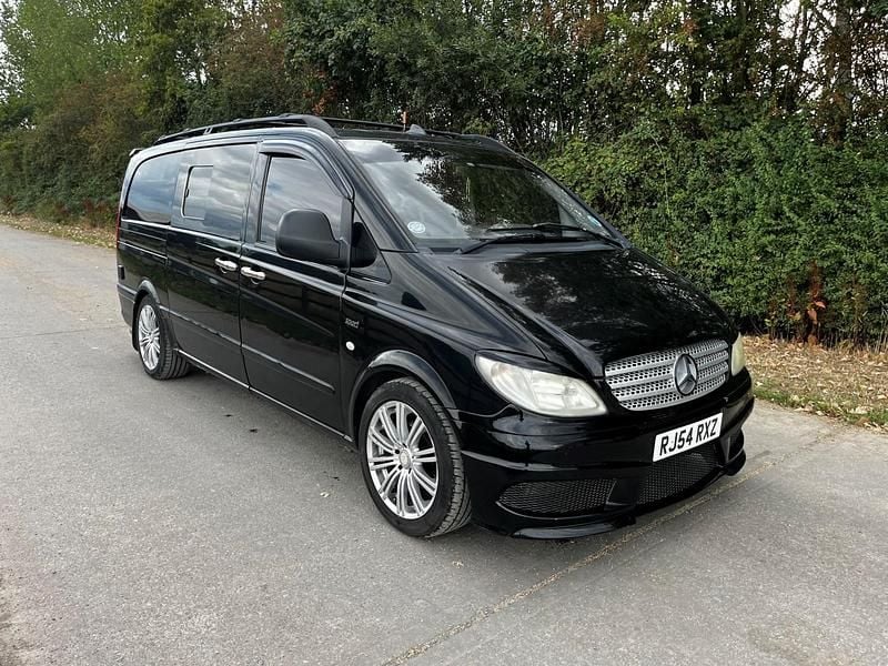 Black Used 2004 Mercedes Vito MPV | £6,995 (Expensive) - Image 1/4