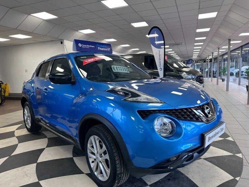 Blue Used 2018 Nissan Juke SUV | £10,995 (Expensive) - Image 1/4