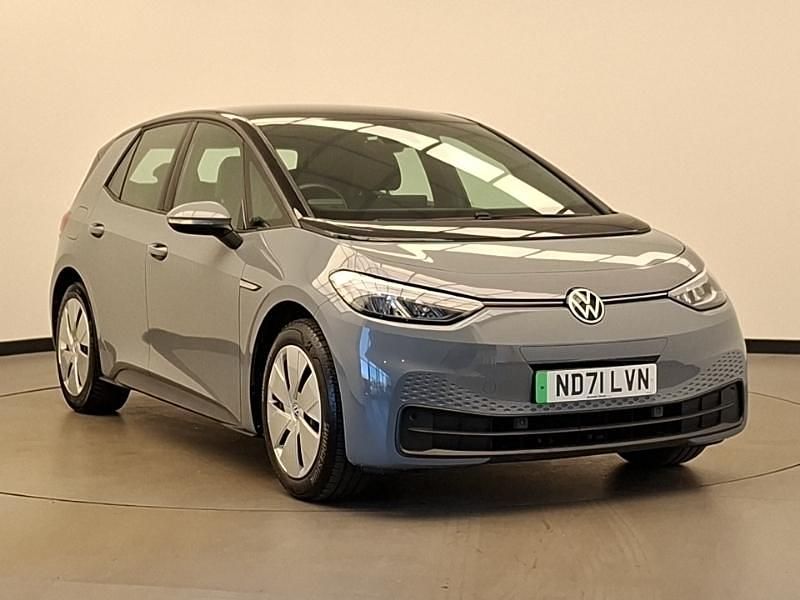Used VW ID.3 Pure 110 kW (150 HP) 2021 Grey Hatchback