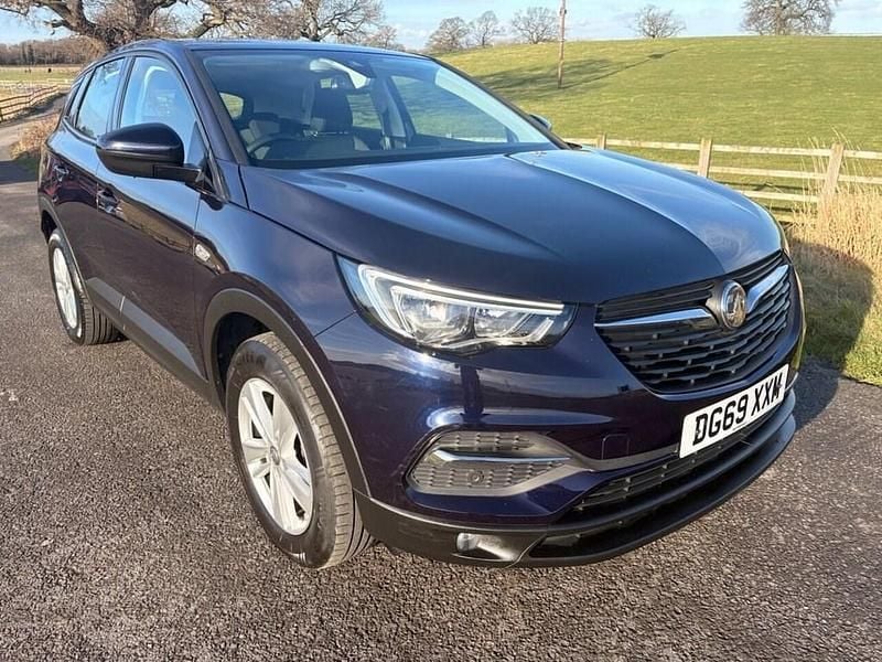 Used Vauxhall Grandland X S 130 HP (95 kW) 2019 Blue SUV