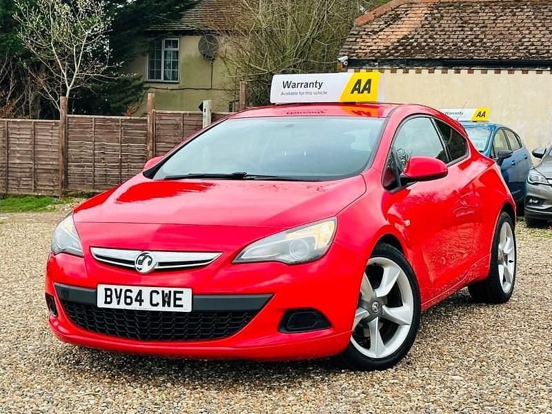 Used Vauxhall Astra GTC Sport 140 HP (102 kW) 2014 Red Hatchback