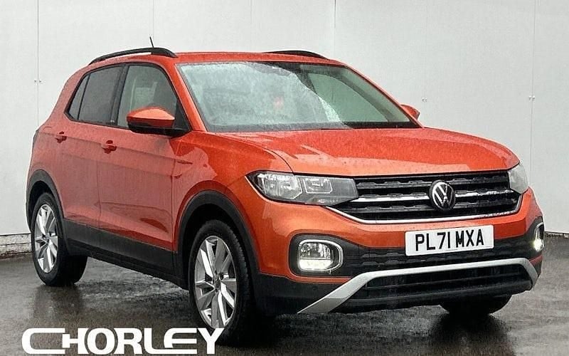 Orange Used 2021 VW T-Cross Active SUV | £17,051 (Fair price) - Image 1/4