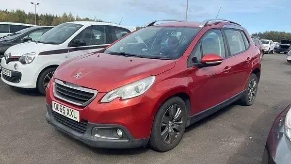 Usado Peugeot 2008 Active 2015 Vermelho SUV