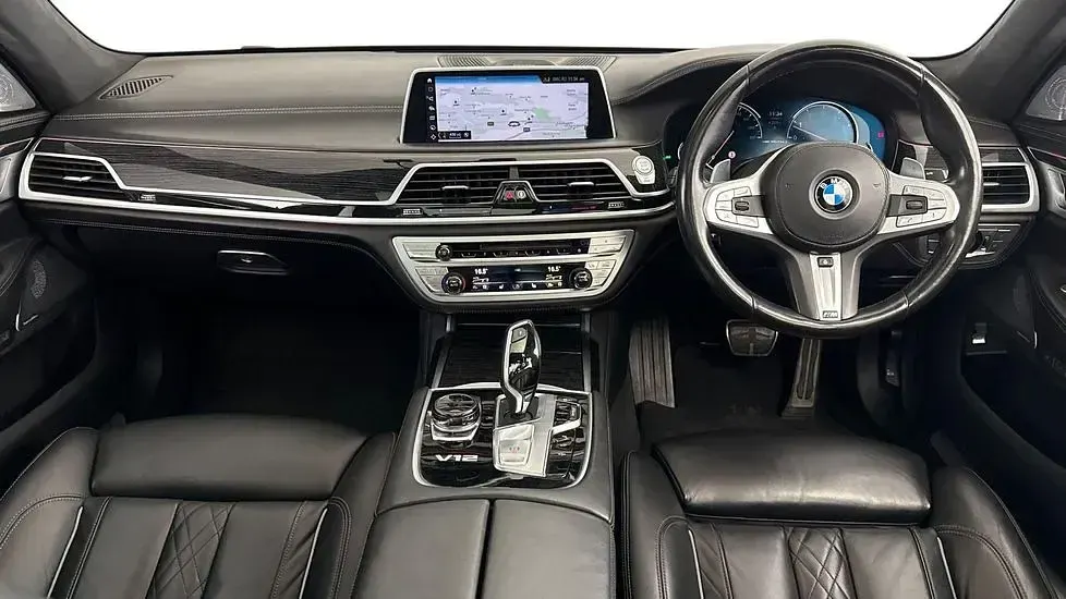 Used BMW M760 Comfort Edition 610 HP (448 kW) 2017 Silver Sedan