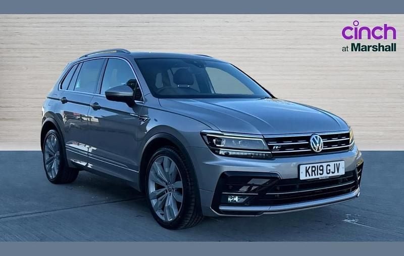Used VW Tiguan R-line 187 HP (137 kW) 2019 Silver SUV