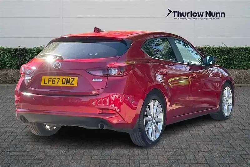 Usado Mazda 3 Inclusive 129 HP (94 kW) 2018 Vermelho Citadino