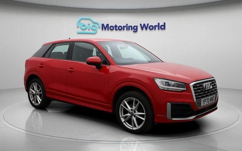 Used Audi Q2 S-Line 116 HP (85 kW) 2020 Red SUV