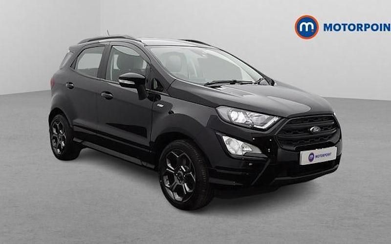 Used Ford Ecosport ST-Line 125 HP (91 kW) 2022 Black SUV