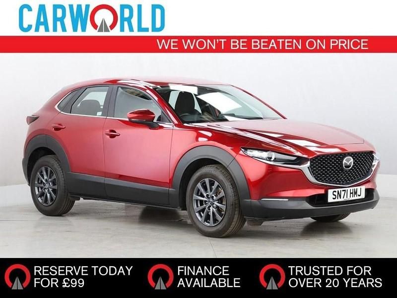 Red Used 2021 Mazda CX-30 SUV | £13,990 (Super price) - Image 1/3
