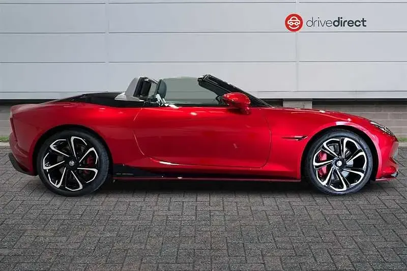 New MG Cyberster 375 kW (510 HP) 2026 Red Cabriolet