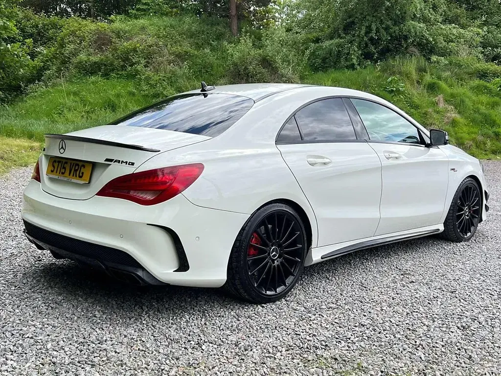 Used Mercedes CLA45 AMG AMG 2015 White Sedan