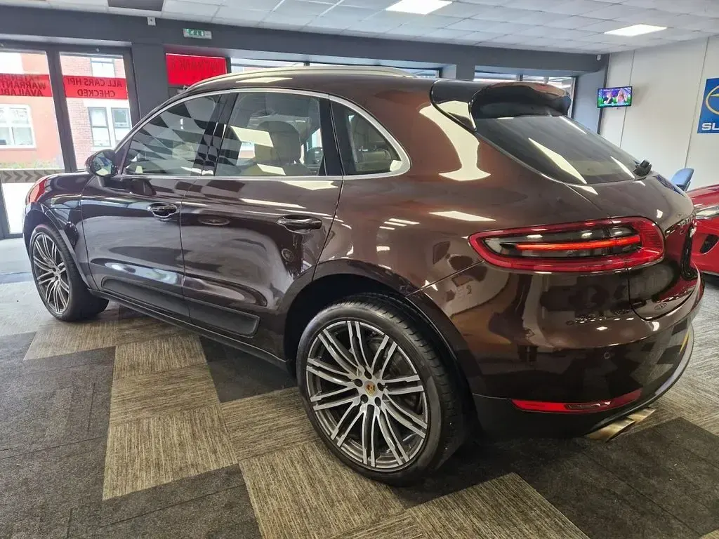 Used Porsche Macan S 2017 Brown SUV