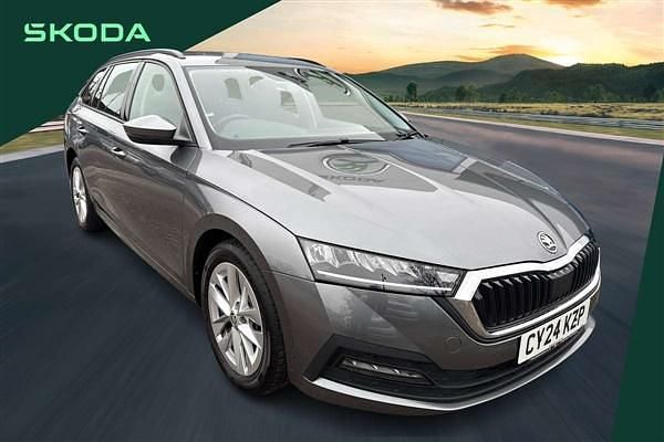Grey Used 2024 Skoda Octavia SE Technology Estate | £20,419 (Fair price) - Image 1/4