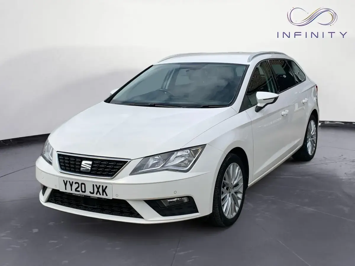 Used Seat Leon SE Dynamic 150 HP (110 kW) 2020 White Estate