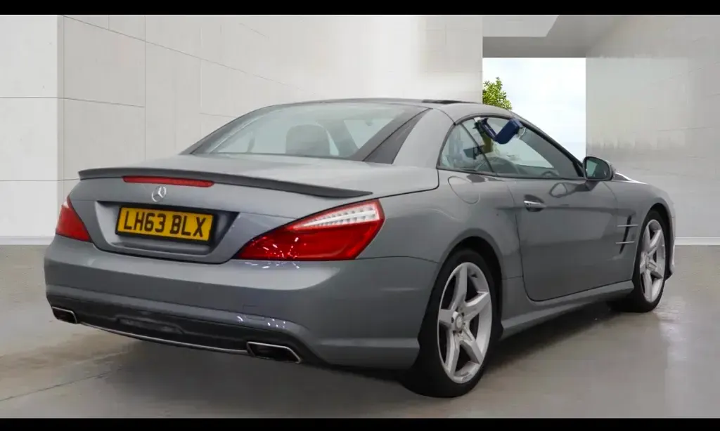 Used Mercedes SL350 AMG 2013 Silver Cabriolet