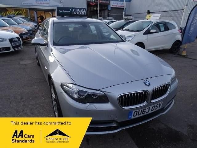 Silver Used 2013 BMW 520 Sedan | £8,699 (Fair price) - Image 1/4