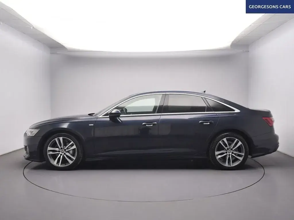 Used Audi A6 S-Line 204 HP (150 kW) 2020 Blue Sedan
