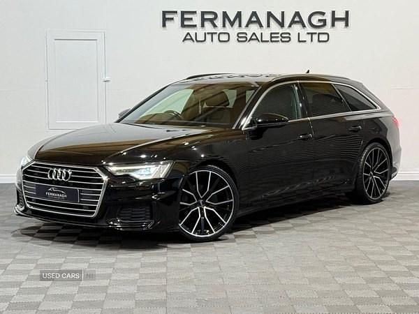 Used Audi A6 S-Line 204 HP (150 kW) 2020 Black Estate