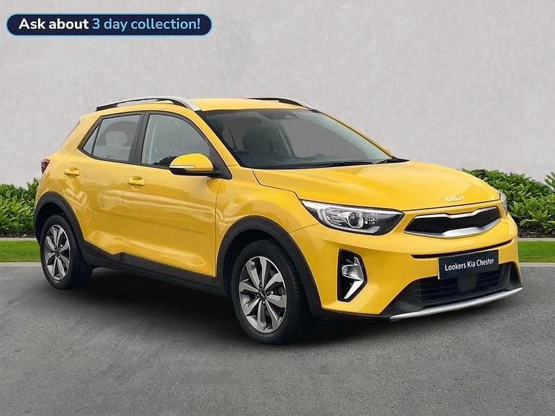 Yellow Used 2022 Kia Stonic SUV | £12,979 (Good price) - Image 1/4