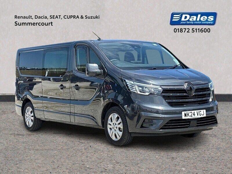Slate grey Used 2024 Renault Trafic Van | £25,000 (Expensive) - Image 1/1