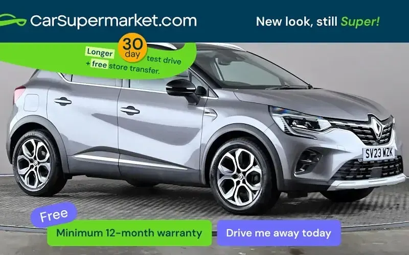 Second-hand Renault Captur Techno 143 CP (105 kW) 2023 Gri SUV