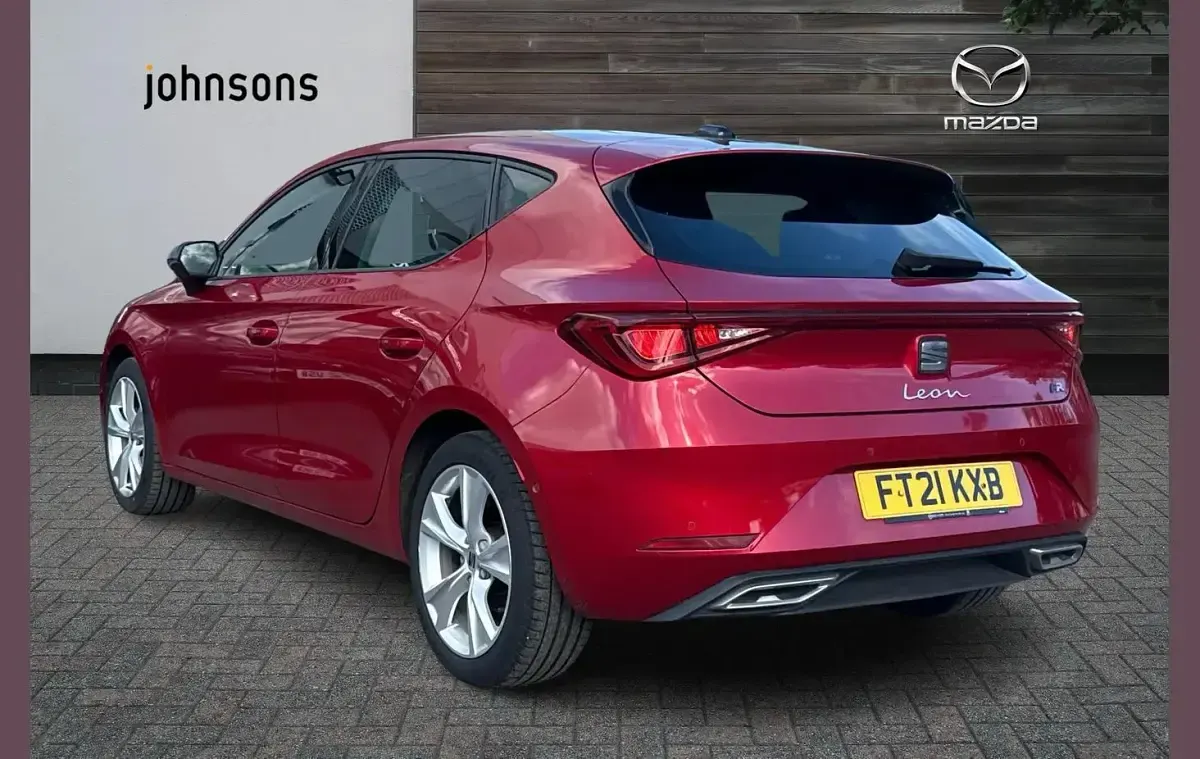 Used Seat Leon FR 128 HP (94 kW) 2021 Red Hatchback