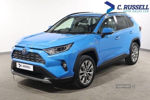 Blue Used 2022 Toyota RAV4 Hybrid SUV | £25,995 (Super price) - Image 1/4