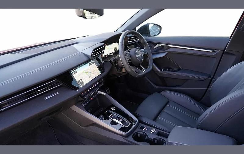 Used Audi A3 Black Edition 147 HP (108 kW) 2025 Red Hatchback