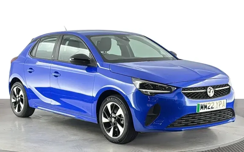 Used Vauxhall Corsa-e 100 kW (136 HP) 2022 Blue Hatchback