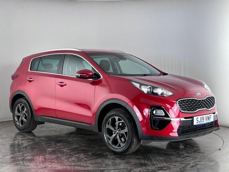 Red Used 2019 Kia Sportage 2 SUV | £12,950 (Good price) - Image 1/3