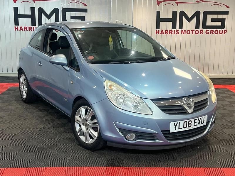 Blue Used 2008 Vauxhall Corsa Design Edition Hatchback | £2,495 (Fair price) - Image 1/4
