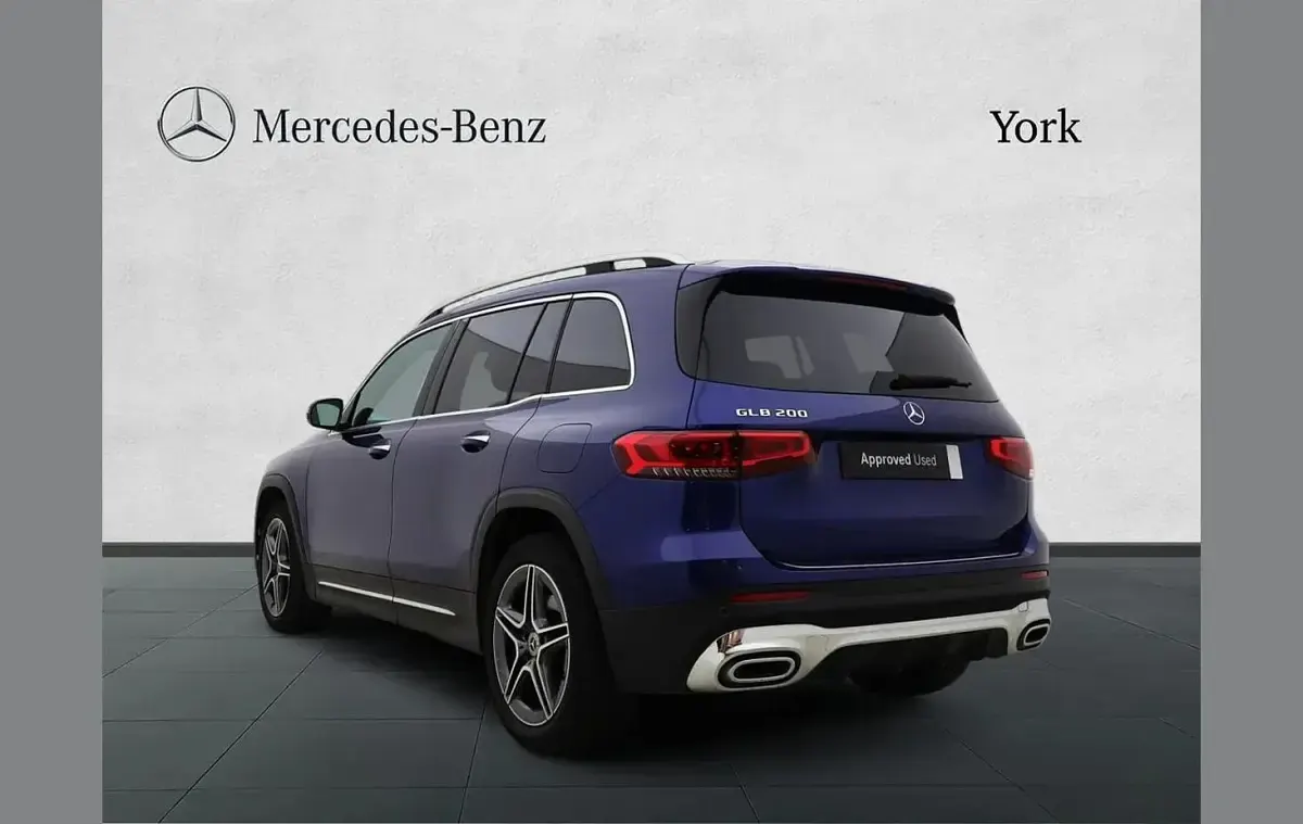 Used Mercedes GLB200 AMG Line Premium 161 HP (118 kW) 2022 Blue SUV