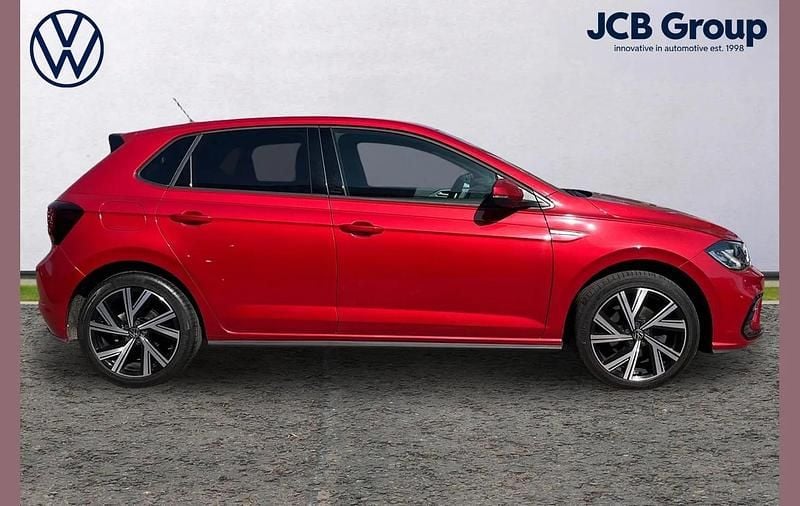 Used VW Polo R-line 108 HP (79 kW) 2022 Red Hatchback