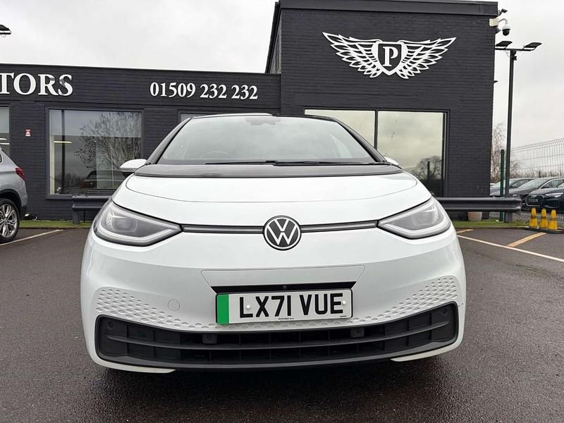 Used VW ID.3 Pro Performance 150 kW (204 HP) 2021 White Hatchback