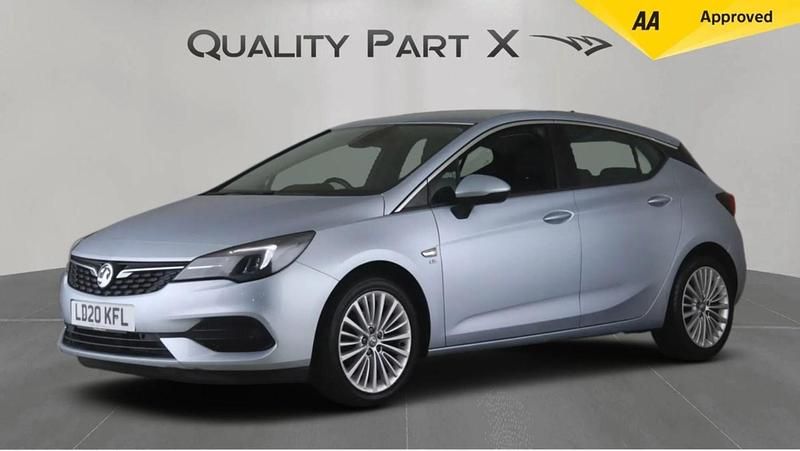 Used Vauxhall Astra Elite 145 HP (106 kW) 2020 Silver Hatchback