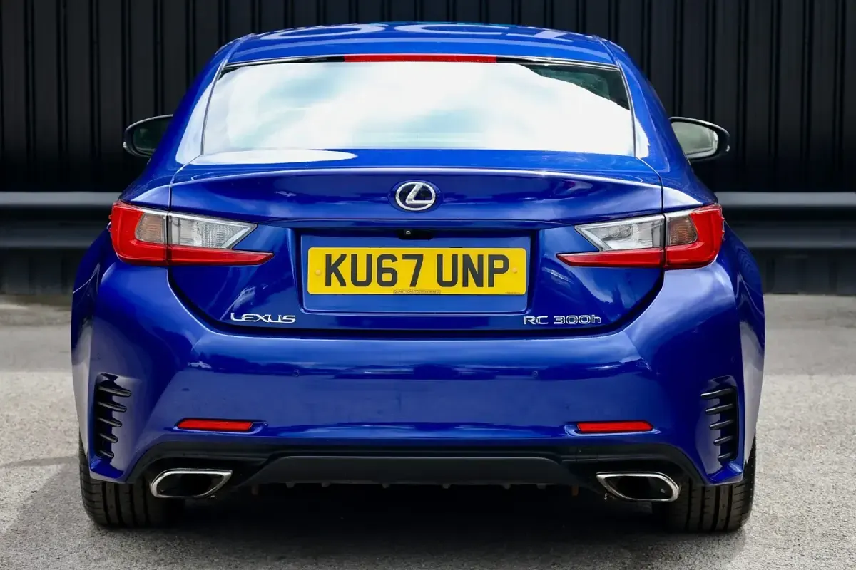 Used Lexus RC300h Sport Line 2017 Blue Coupe