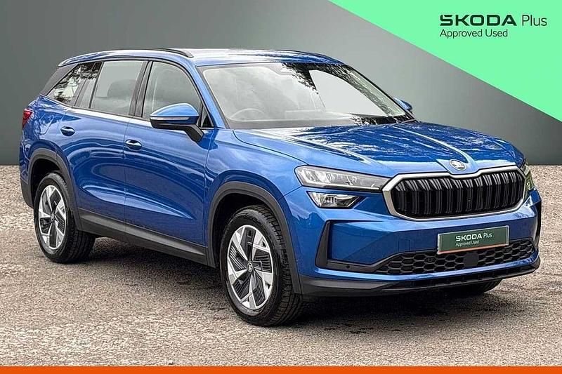Used Skoda Kodiaq SE 110 HP (80 kW) 2025 Race blue metallic SUV