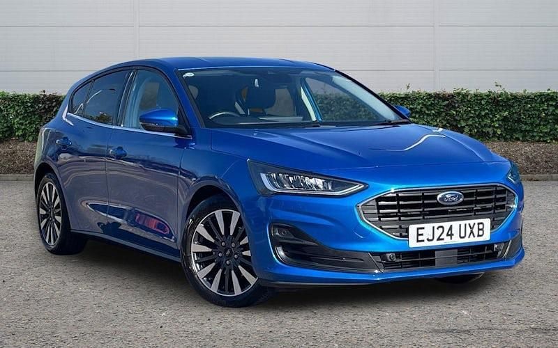Used Ford Focus Titanium X 125 HP (91 kW) 2024 Blue Hatchback
