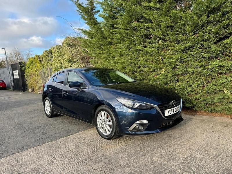 Blue Used 2014 Mazda 3 Hatchback | £3,995 (Fair price) - Image 1/4