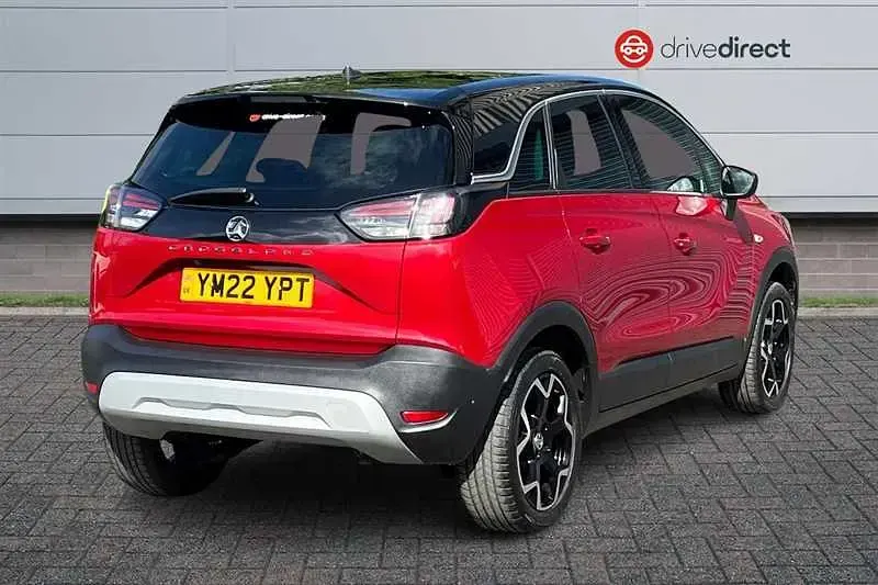 Used Vauxhall Crossland Edition 130 HP (95 kW) 2022 Red SUV
